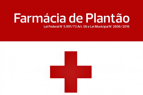 Farmácias farão plantão 24 horas a partir de 01 de março